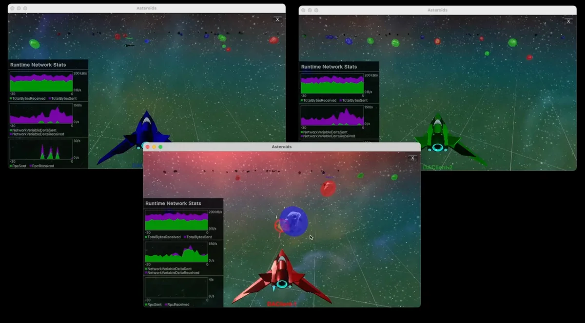Unity distributed-authority multiplayer sample