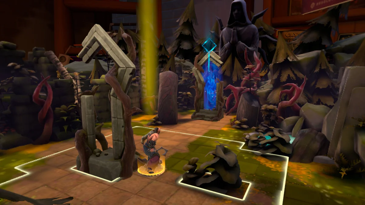 Demeo by Resolution Games, featured in Unity’s Android XR story
