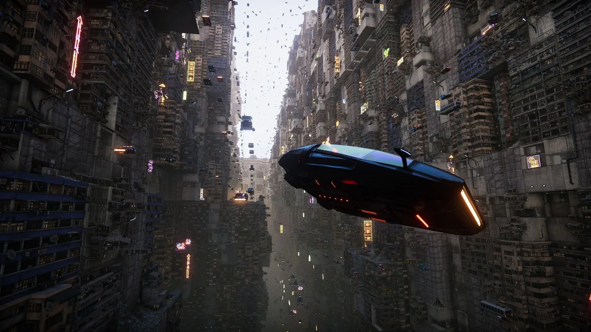 Unity Megacity demonstration of ECS